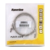 Кабель Hyperline  PC-LPM-STP-RJ45-RJ45-C6-1M-LSZH-GY Патч-корд U/FTP, экранированный, Cat.6 (100% Fluke Component Tested), LSZH, 1м, серый (010803)