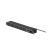 Блок розеток C3Solution Блок распределения питания PDU C3 горизонтальный, 1U, 1 фаза, 16А, С13-9, вх.Schuko, кабель 1,8м (C3.PA1021)