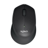 Мышь беспроводная Logitech M330 Silent Plus Black черная, оптическая, 1000dpi, 2.4GHz,USB-ресивер, бесшумная, под правую руку (066670) (910-004924)