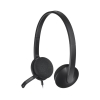 Гарнитура Logitech H340 черная, USB, поворотный микрофон, кабель 1.8м (981-000509)