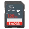 Карта памяти SanDisk Ultra 128GB SDXC Memory Card 100MB/s (SDSDUNR-128G-GN3IN)