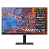 Монитор 27" SAMSUNG S27B800PXI ViewFinity S8 S80PB UHD  IPS, 3840x2160, 60Hz, 5ms, 350сd/m, 1000:1, HDR10 | HDMI(2.0), DP(1.4), Type-C(PD-90W), 3xUSB3.0, RJ45 | HAS, Pivot, Swivel, InPSU, Vesa 100, Black (LS27B800PXIXCI)