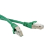 Кабельная сборка Hyperline PC-LPM-STP-RJ45-RJ45-C5e-1.5M-LSZH-GN Патч-корд F/UTP, экранированный, Cat.5е (100% Fluke Component Tested), LSZH, 1.5 м, зеленый