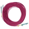 Кабель оптический Hyperline FC-D2-504-LC/PR-LC/PR-H-25M-LSZH-MG Патч-корд волоконно-оптический (шнур) MM 50/125, OM4, LC-LC, duplex, 10G/40G, LSZH, 25м