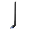Адаптер беспроводной связи (Wi-Fi) Tenda U10 Двухдиапазонный Wi-Fi адаптер 2,4/5 ГГц, до 633 Мбит/с, передатчик 20 dBm, подключение USB, 1х6dBi внешняя антенна