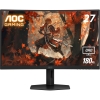 Монитор 27" AOC CQ27G4X Curved VA, 2560x1440, 180Hz, 0,5ms, 300сd/m, 4000:1, HDR10 | 2xHDMI(2.0), DP(1.4) | HAS, InPSU, Black