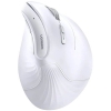 Беспроводная компьютерная мышь вертикальная UGREEN MU008 (25759) Wireless Vertical Mouse 2.4 GHz&BT. Цвет: белый (45759_)