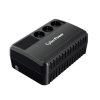 Источник бесперебойного питания (ИБП) CyberPower BU600E, Line-Interactive, 600VA/360W, 3 Schuko розетки, Black