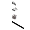Комплектующие корпусов Lenovo ThinkSystem V2/V3 2U 8x2.5" NVMe Backplane Option Kit (4XH7A61076)