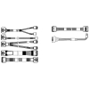 Комплектующие корпусов Lenovo ThinkSystem SR650 V3 2.5" Chassis Front BP2 SAS/SATA Cable Kit (4X97A82935)