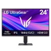 Монитор 23.8" LG 24G411A-B  IPS, 1920x1080, 144Hz, 5ms, 300сd/m, 1500:1, HDR10 | HDMI(2.0), DP(1.4) | ExPSU, Vesa 100, Black (24G411A-B.ARUZ)