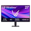Монитор 27" LG 27G411A-B  IPS, 1920x1080, 144Hz, 5ms, 250сd/m, 1500:1, HDR10 | HDMI(2.0), DP(1.4) | ExPSU, Vesa 100, Black (27G411A-B.ARUZ)