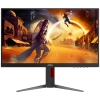 Монитор 23.8" AOC 24G4HA  IPS, 1920x1080, 200Hz, 1ms, 300сd/m, 1000:1, HDR10 | 2xHDMI(2.0), DP(1.4) | HAS, Pivot, InPSU, Speakers, Vesa 100, Black/Red