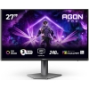 Монитор 26.5" AOC AGON AG276UZD  QD-OLED, 3840x2160, 240Hz, 0,03ms, 1000сd/m, 1500000:1, HDR10 | 2xHDMI(2.1), DP(2.1), Type-C(PD-65W), 4xUSB 3.2 | HAS, Pivot, Swivel, ExPSU, Speakers, Vesa 100, Black/Grey