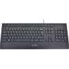 Клавиатура Logitech K280E |920-005215| черная, низкопрофильная, 103 клавиши, подставка под запястья, защита от воды, USB 1,8м, (046832)