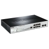 Коммутатор D-Link DGS-1210-10P/ME/A1A Управляемый коммутатор 2 уровня с 8 портами 10/100/1000Base-T с поддержкой PoE и 2 портами 1000Base-X SFP, RTL