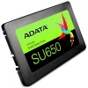 Твердотельный накопитель SSD ADATA SU650 ASU650SS-512GT-R 512GB 2.5" Client SATA 6Gb/s, 520/450, IOPS 40/75K, MTBF 2M, 3D NAND, DRAM less, 280TBW, 0,5DWPD, RTL  (931528)