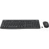 Комплект клавиатура и мышь Logitech  MK295 SilentTouch |920-009807| клавиатура черная, 111 клавиш с |920-009807| защитой от воды, мышь черная, оптическая, 3 кнопки, 2.4GHz, USB-ресивер (092501)