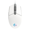Мышь игровая Logitech G102 LIGHTSYNC White белая, оптическая, 200-8000dpi, 2.1м USB2.0, 6 программируемых кнопок, RGB подсветка, под обе руки (910-005809)