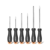 Набор отверток "Home Series Gray" Deli HT1006C 6шт SL5x100+SL6x150+PH1x100+PH2x150, эксклюзивный дизайн, рукоятка из высококачественного софттач пластика