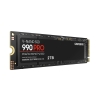 Твердотельный накопитель SSD Samsung 990 PRO Black M.2 2280  MZ-V9P2T0BW  2TB Client PCIe Gen4x4 with NVMe, 3D TLC, 7450/6900, IOPS 1400K/1550K