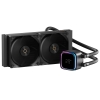 Вентилятор для процессора Ocypus Iota L24 BK ARGB Black 280W/ All Intel/ AMD AM*/ Digital display / Screws (Iota-L24-BK2ANWNN00X-GL)