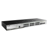 Коммутатор D-Link DGS-1210-28/ME/B2A Управляемый L2 коммутатор с 24 портами 10/100/1000Base-T и 4 портами 1000Base-X SFP (456145)