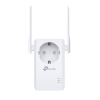 Усилитель Wi-Fi сигнала TP-LINK TL-WA860RE N300 со встроенной розеткой, чипсет QCA(Atheros), 2T2R, до 300 Мбит/с на 2,4 ГГц, 802.11b/g/n, 1 порт LAN 10/100 Мбит/с, (071158)