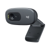 Веб-камера Logitech C270 черная, 3Mp интерполяция, HD 720p@30fps, угол обзора 60°, складная конструкция, USB2.0, кабель 1.5м  (960-001063) (960-001063 плохая упаковка)