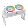 Вентилятор для процессора ALSEYE C-RAM-W ARGB Memory Cooler 60x60x25, mm Hydraulic,1000~3000RPM, 16 CFM, White18.4 dBA, 2510-4pin PWM, bp (AS.01.07.0093 плохая упаковка)