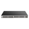 Коммутатор D-Link DGS-3130-54TS/B1A Управляемый L3 стекируемый коммутатор с 48 портами 10/100/1000Base-T, 2 портами 10GBase-T и 4 портами 10GBase-X SFP+