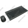 A4-Tech G6 Saver Wireless Keyboard+Optical Mouse <GKS-670MD>Black (Кл-ра М/Мед, USB,FM+Мышь,7кн, Roll,USB,FM)