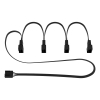 Кабель Arctic Cooling ARCTIC 4-Pin Fan Splitter Cable  (Разветвитель для корпусных вентиляторов) to 4-x PWM Fan (701655) OEM (ACCBL00007A)