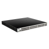 Коммутатор D-Link DGS-1210-52P/ME/B1A Управляемый коммутатор 2 уровня с 48 портами 10/100/1000Base-T и 4 портами 1000Base-X SFP (порты 1-8 с поддержкой PoE 802.3af/802.3at (30 Вт)  (429163)