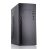 Корпус FoxLine Case Foxline FL-301 |FL-301-FZ450R| ATX, 1x5.25EXT, 1x3.5EXT, 4x3.5INT, 4xUSB2.0, HDA, CPU h140, |FL-301-FZ450R| GPU L240, w/o FAN, w/450W ATX PSU, w/1.2m EU pwr cord, (970092)