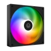 Вентилятор в корпус ID-Cooling Fan AS-120-ARGB-K BLACK / PWM / Silent