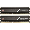Модуль памяти AMD Radeon™ R9 Gamers Series Black Gaming Memory R9S416G3206U2K 16GB DDR4 3200 DIMM Non-ECC, CL16, 1.35V, Heat Shield, Kit (2x8GB), RTL (183214)