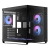 Корпус для ПК Ocypus Badpack Case Iota C70 BK ARGB ATX win / black / 6 ARGB fans / no PSU / Tempered Glass (Iota-C70-BKD600XX-GL плохая упаковка)