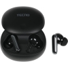 Наушники Tecno True 1 Air TU01 черный беспроводные bluetooth (TU01 AIR ELEGANT BLAC (TU01 AIR ELEGANT BLACK)