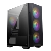 Корпус для ПК MSI MAG FORGE M100A Mini-Tower, MATX, 1xUSB 3.0, 2xUSB 2.0, 4x120mm Auto RGB Fan,  306-7G20A21-809 / 306-7G20A28-HH9Acrylic Window, Brown (306-7G20A28-HH9 плохая упаковка)