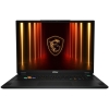 Ноутбук MSI Stealth 18 HX AI A2XWIG-051RU Intel Core Ultra 9 275HX/64Gb (2*32 D5)/SSD2Tb/RTX5080 16Gb (150W)/18"/IPS/MiniLED/WQUXGA/3840x2400/120Hz/Win11/RJ-45/Black/2.89kg (9S7-183341-051)