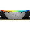 Модуль памяти Kingston 16GB DDR4 3600 FURY Renegade RGB Black XMP Non-ECC Unbuffered DIMM (Single Module) 2RX8 16-20-20 1.35V 288-pin 8Gbit (KF436C16RB12A/16)