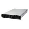 Корпус AIC RSC-2ET_XE1-2ET00-19 2U 12xSATA/SAS HS 3,5/2,5" universal bay + 2x2,5" 7mm rear HS bay, up to 12(W) x 13(D) E-ATX, modified 1x12G 12-port passive BP with 4xNVMe (U.2) support, 3x 80x38mm fan (middle), 800W 1+1 redundant 80+ Platinum, 28" slid (RSC-2ET_XE1-2ET00-19 плохая упаковка)
