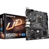 Материнская плата Gigabyte H510M H, Socket 1200, Intel®H510, 2xDDR4-3200, D-SUB+HDMI, 1xPCI-Ex16, 1xPCI-Ex1, 4xSATA3, 1xM.2, 8 Ch Audio, GLan, (4+2)xUSB2.0, (2+2)xUSB3.2, 1xPS/2, mATX, RTL  (817428)