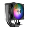 Вентилятор PCCooler Кулер PCCooler R400 ARGB BK S115X/1200/1700/AM4/AM5 (TDP 180W, 90mm ARGB Fan, 4 тепловые трубки 6мм, 650-2200RPM, 28,3dBa)