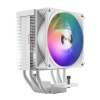 Вентилятор PCCooler Кулер PCCooler R400 ARGB WH S115X/1200/1700/AM4/AM5 (TDP 180W, 90mm ARGB Fan, 4 тепловые трубки 6мм, 650-2200RPM, 28,3dBa)