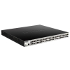 Коммутатор D-Link DGS-1210-52MPP/ME/B3A Управляемый L2 коммутатор с 48 портами 10/100/1000Base-T и 4 портами 1000Base-X SFP (48 портов PoE 802.3af/at, PoE-бюджет 740 Вт)  (456251)
