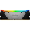 Модуль памяти Kingston 8GB DDR4 3600 DIMM FURY Renegade RGB Black Gaming Memory Non-ECC, CL16, 1.35V, Heat Shield, XMP, RTL (KF436C16RB2A/8)