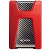 Жесткий диск внешний ADATA HD650 AHD650-1TU31-CRD 1TB 2.5" USB 3.1, LED indicator, Red, RTL (799130)