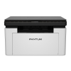 Pantum BM1800W A4, МФУ, лазерный, черно-белый, 18 стр/мин, 600x600dpi, 800МГц, 128Мб, WiFi/USB, 700стр/картридж, белый корпус (картридж TL-C2318H)(BМ1800W)
